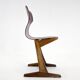 1960s Chair Designed by Adam Stegner, Germany, Labeled