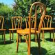 8 chaises bistrot