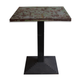 Art Deco metal bistro table
