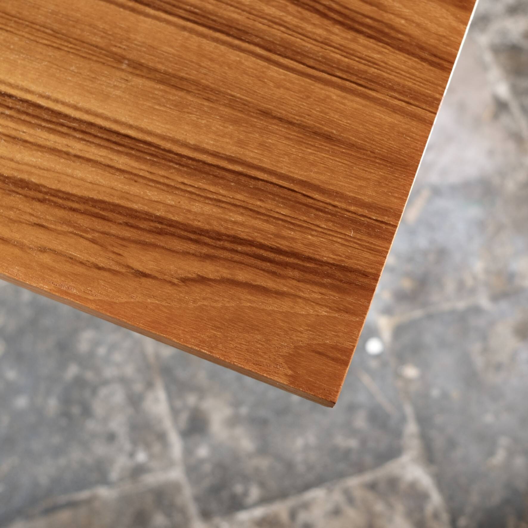 Scandinavian style teak dining table, LB Éditions, France, 1960