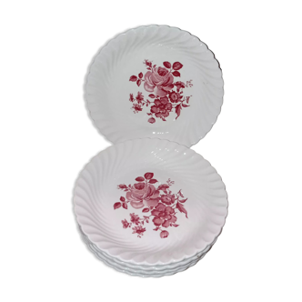 Lunéville porcelain plates