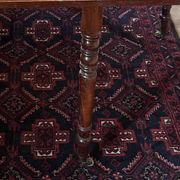 Table en acajou vintage à rabats; idéale pour les décorateurs.