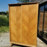 Vintage compact wardrobe