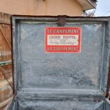Square wooden trunk