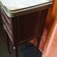 Mahogany bedside Louis XVI