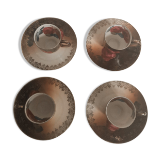 Set of 4 espresso cups