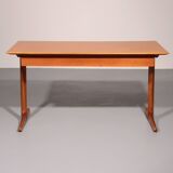Italian Architect's Walnut desk, Gianfranco Frattini for Bernini 1950