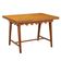 Table extensible vintage en chêne avec plateau stratifié, Italie, années 1950