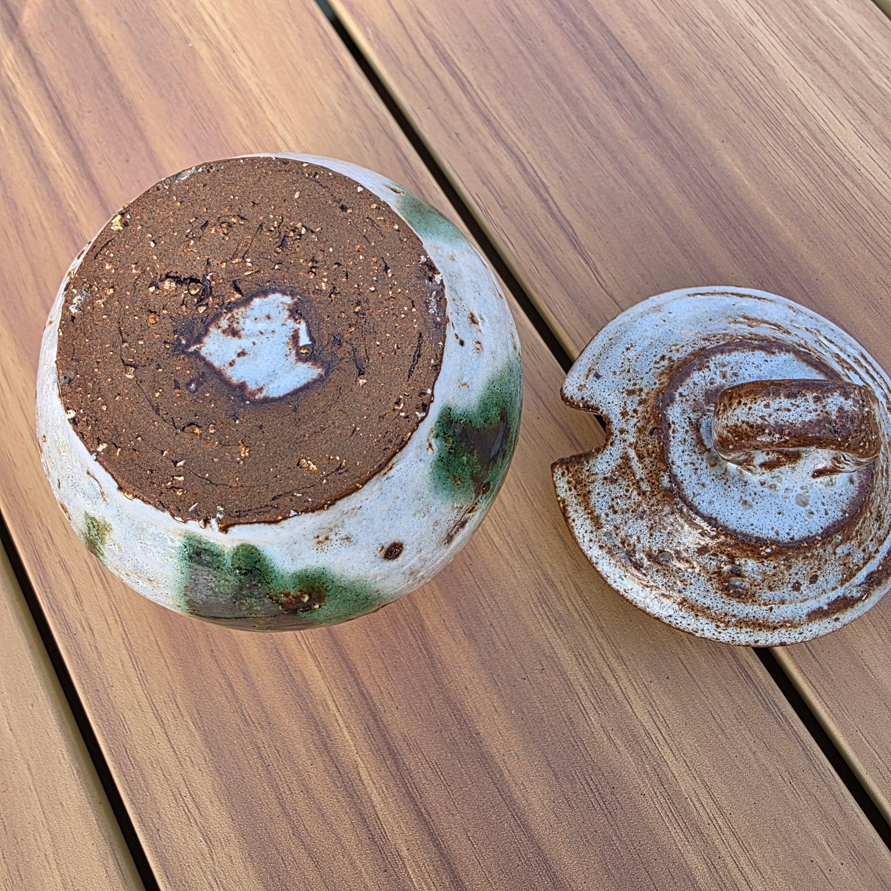 Vintage Covered Pot Duo - Vallauris Ceramic - 60s/70s