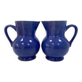 Duo of Emile Henry bistro pitchers