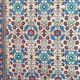 Pretty handmade old persian rug
