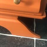 Terracotta vintage chest of drawers