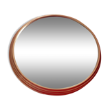 Mirror tray. year 60. brass entourage.