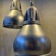 2x vintage Schréder pendant lamps