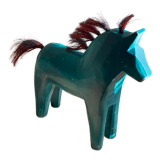 Wooden horse Ikea Dala vintage