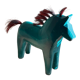 Wooden horse Ikea Dala vintage