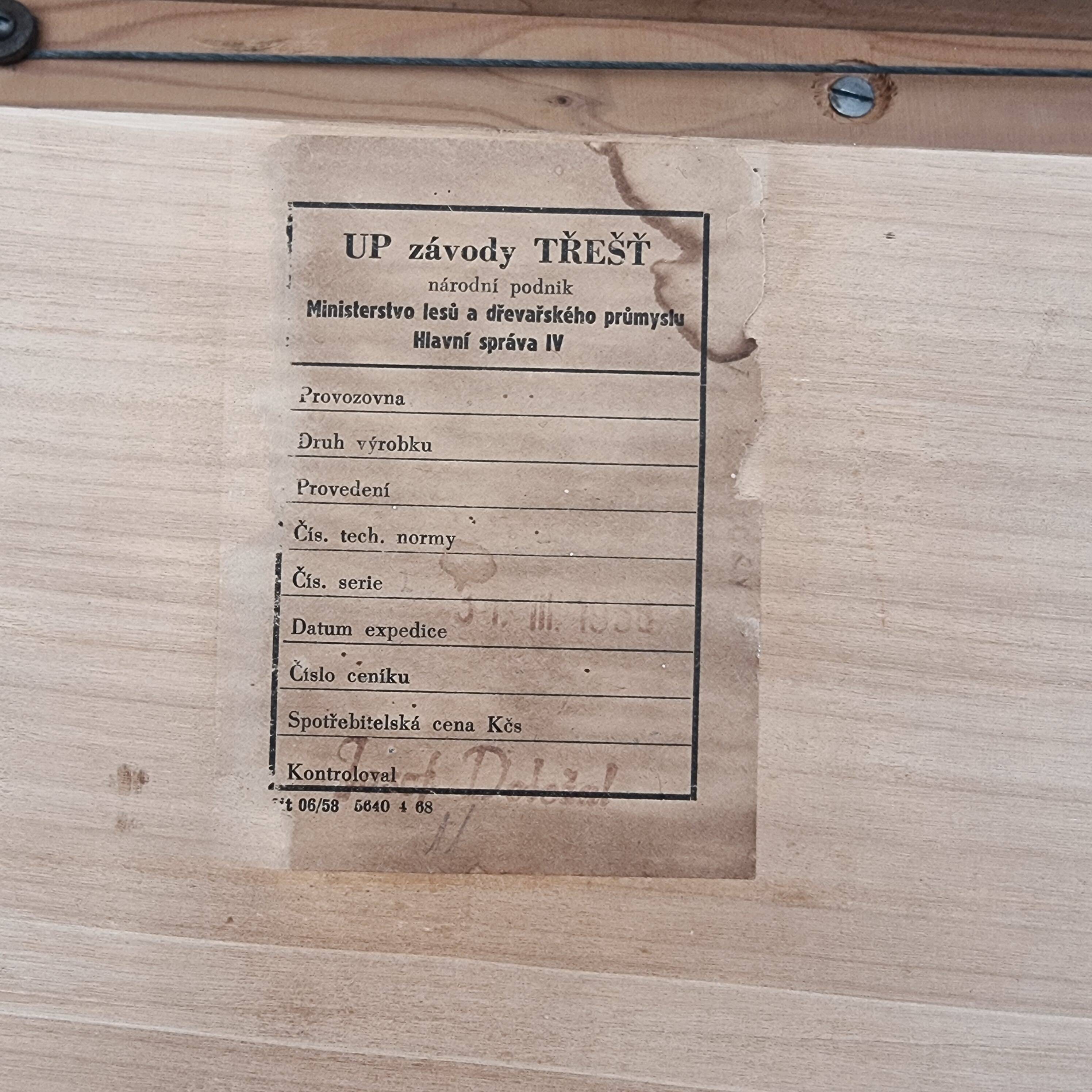 Art Deco Dining Table in Ash, 1960s