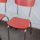 Pair of vintage formica chairs