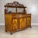 Rococo Revival Sideboard in Walnut and Veneer, 1850