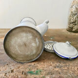 Enamelled coffee maker