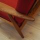 Red sofa CIGAR, Danish design, 1960s, designer: Hans J. Wegner, manufacture