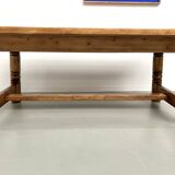 Pine dining table, DLG Georges Robert