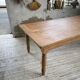 Table de ferme en merisier