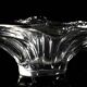Large Murano Crystal Glass Centerpiece Bowl