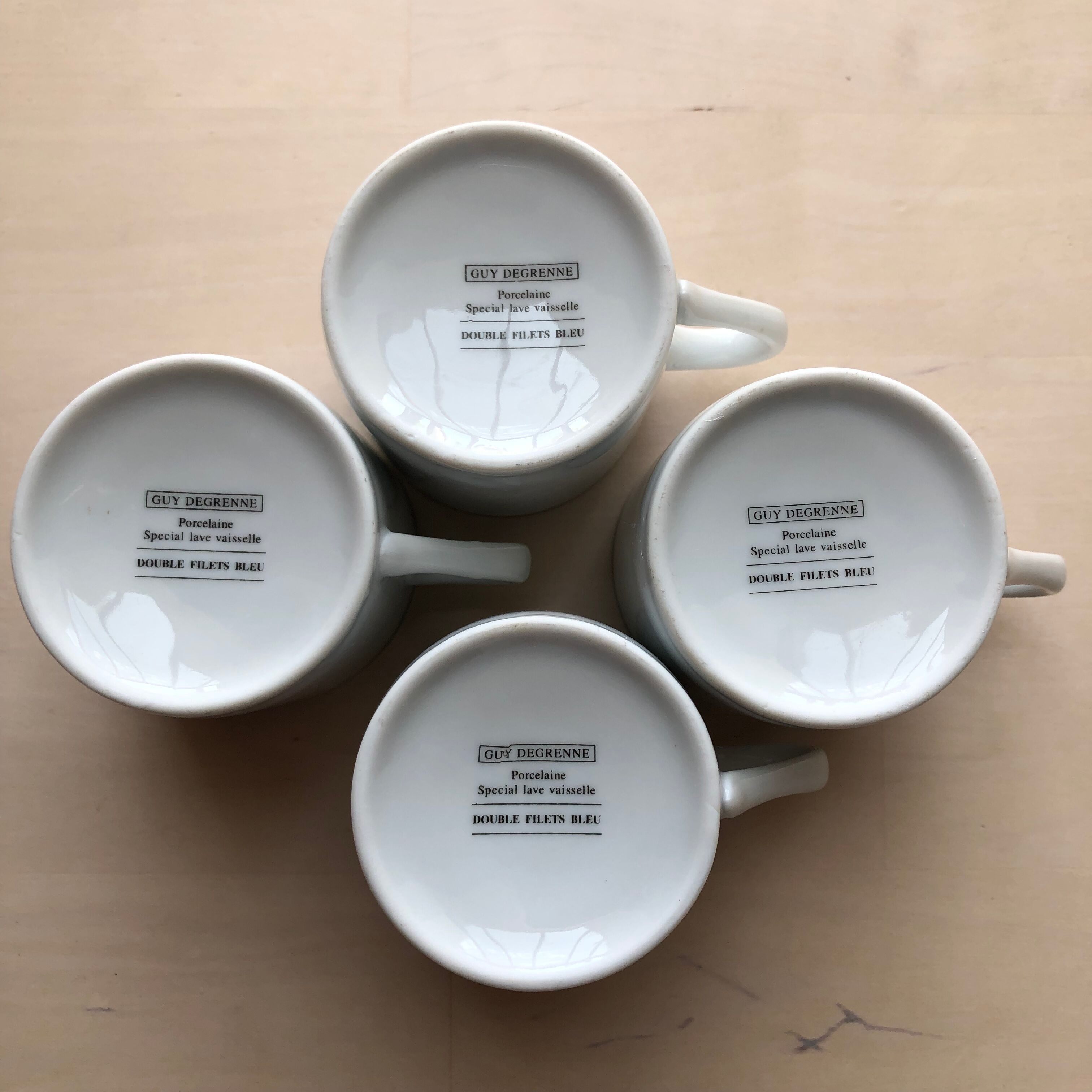 Porcelain coffee cups