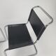 Set of 2  Bauhaus Tubular and Leather Cantilever chairs, 1970s