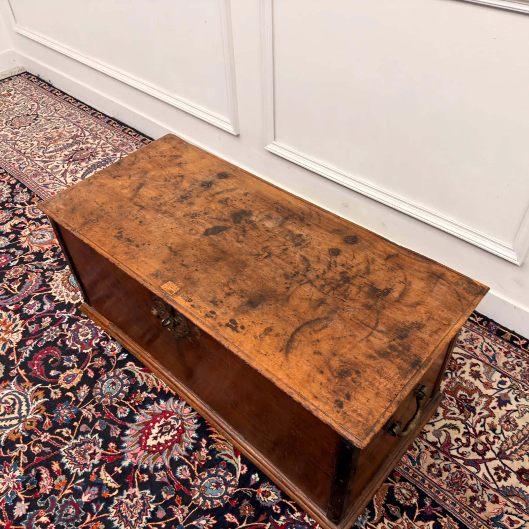Antique Colonial Blanket Chest