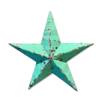 Light green amish star 30cm