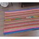 Vintage Turkish Hand-Knotted Wool Cotton Beige Kilim Runner Rug 76x198