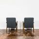 Vintage armchairs by BFM, Poland, 1960s, set of 2