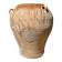 Ancient terracotta pottery jar from the 19th century.