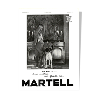 Vintage poster 30s Cognac Martell