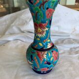 Vase Emaux de Longwy