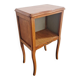 Vintage wooden bedside table