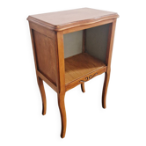 Table de chevet vintage en bois