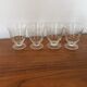 4 engraved wine glasses