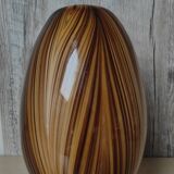 Striped Murano vase