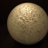 Elephant lamp tedd art deco marble base Clichy blue shade 4194