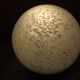 Elephant lamp tedd art deco marble base Clichy blue shade 4194