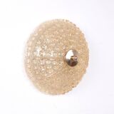 Carl Fagerlund Orrefors crystal wall or ceiling lamp, for Lyfa 1960s