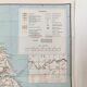 Vintage map of Great Britain 1972