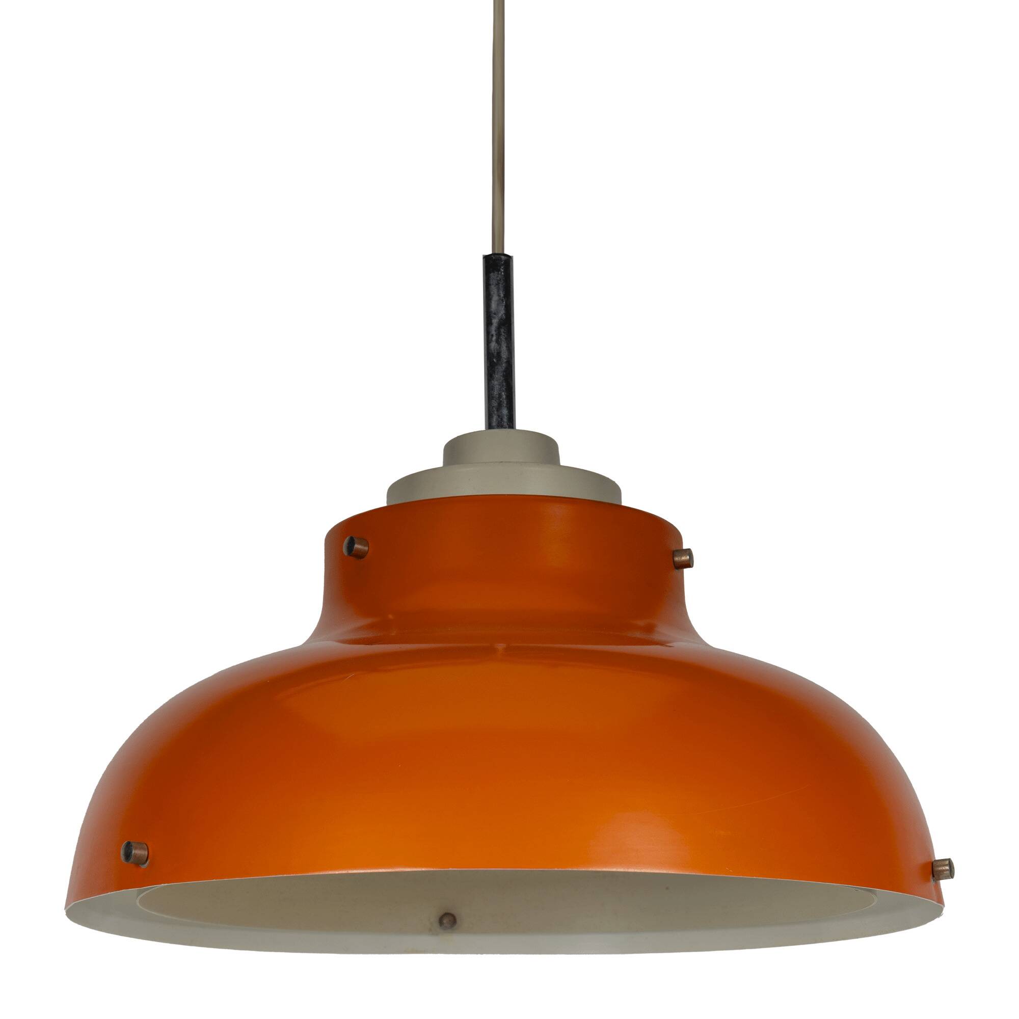 Orange Scandinavian Pendant Lamp