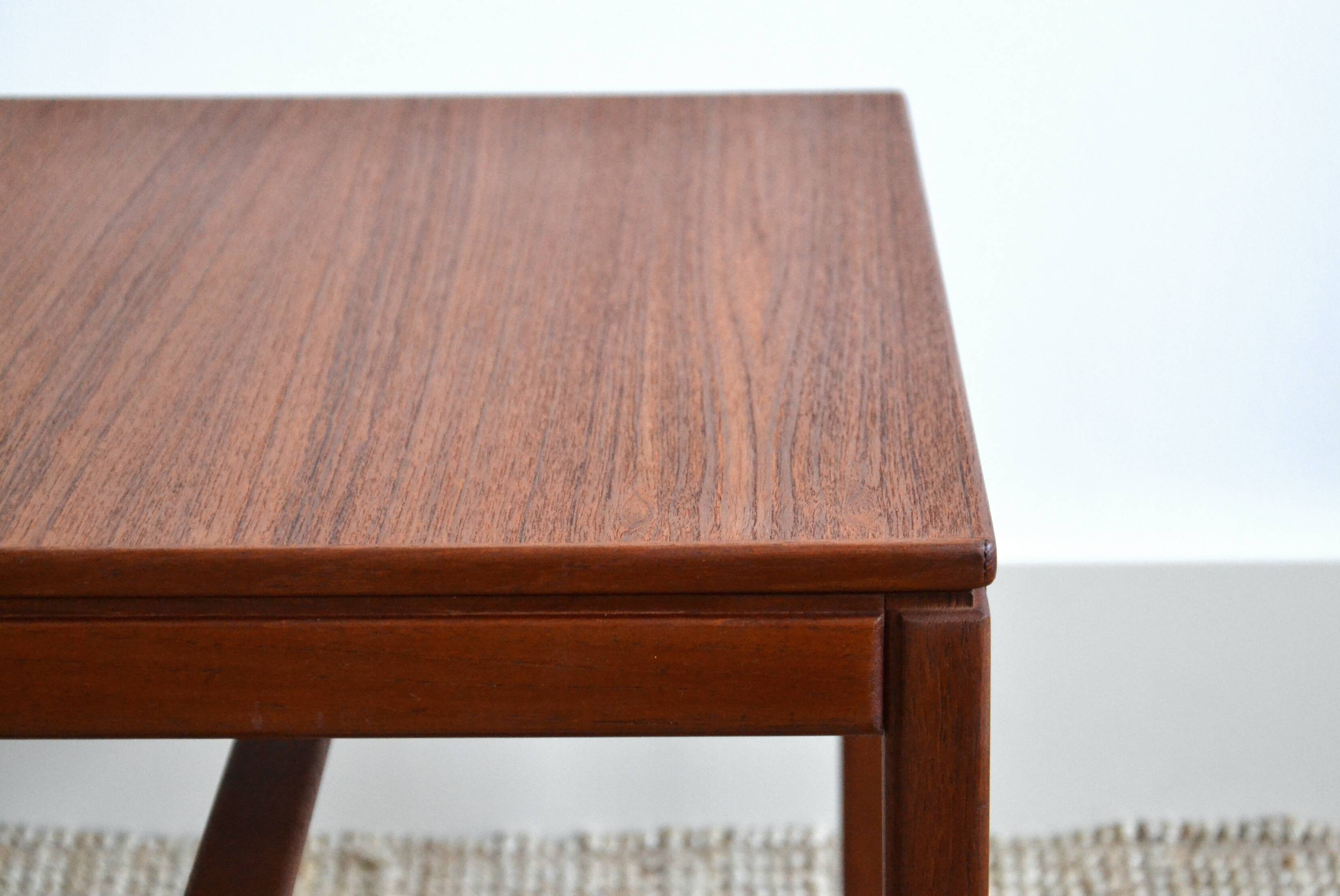 Vintage Danish Coffee Table Teak Model Casino By Sven Engström & Gunnar Myrstrand For Tingströms Swe