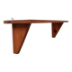 Vintage wooden wall shelf