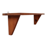 Vintage wooden wall shelf
