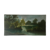 Huile panoramique, Henriette Legras 1942